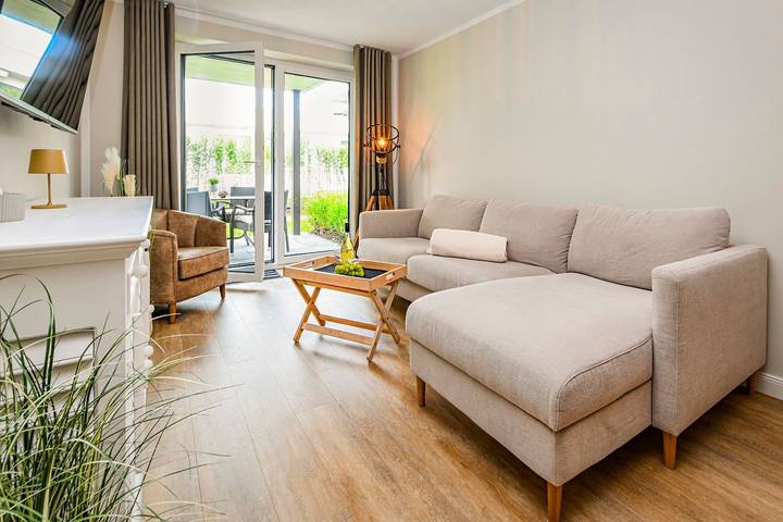 Ferienwohnung für 5 Personen, mit Terrasse und Sauna