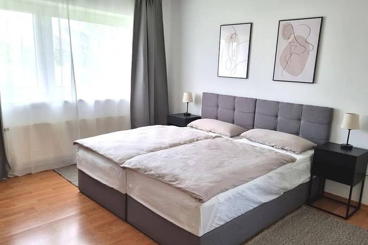 Ferienwohnung für 6 Personen, mit Balkon und Ausblick