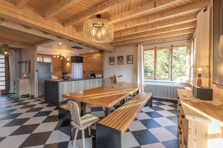 Chalet pour 12 personnes, avec vue sur le lac et jardin - 1
