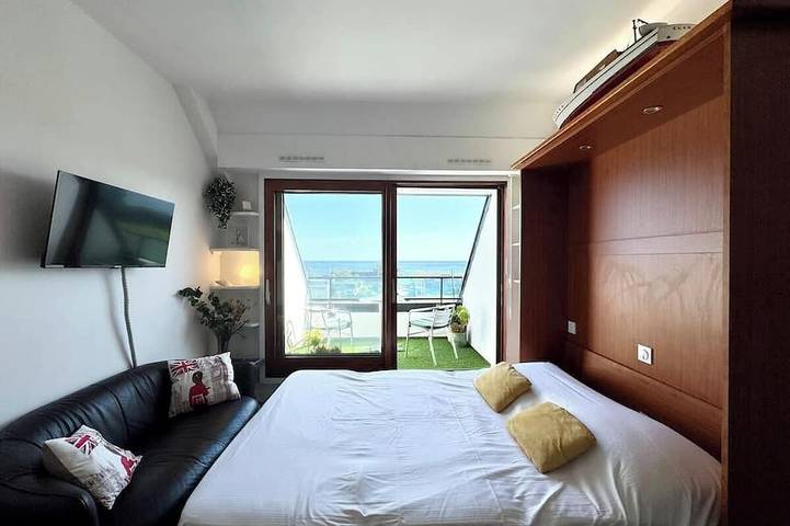 Gîte pour 2 personnes, avec balcon dans Plage de Kerpape - 3