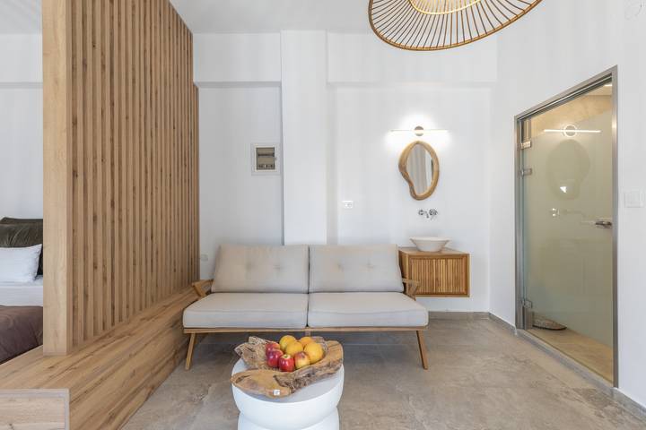 Ferienhaus für 3 Personen, mit Kinderpool und Garten in Chania und Umgebung - 2