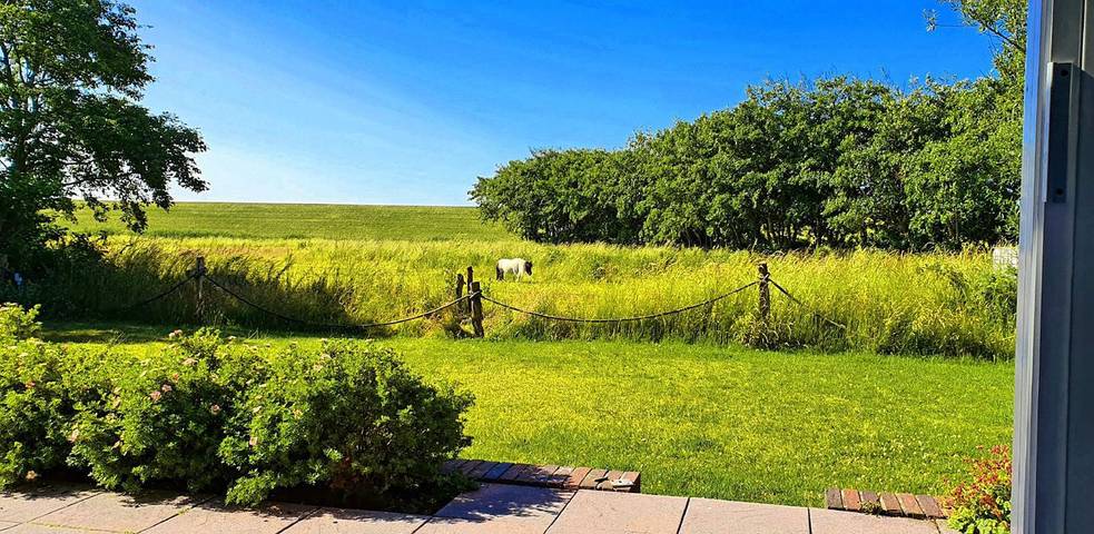 Ferienwohnung für 4 Personen, mit Ausblick und Terrasse sowie Garten, mit Haustier auf Wangerooge - 2
