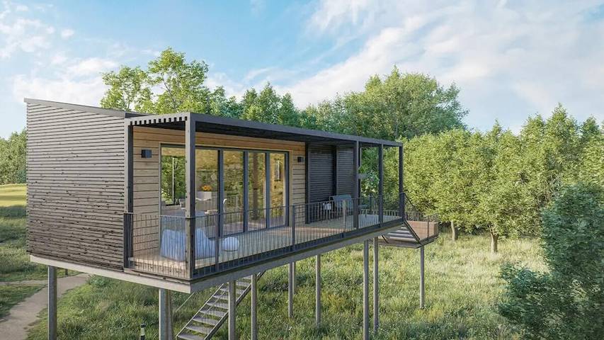 Ferienwohnung für 4 Personen, mit Garten und Sauna in Wangels