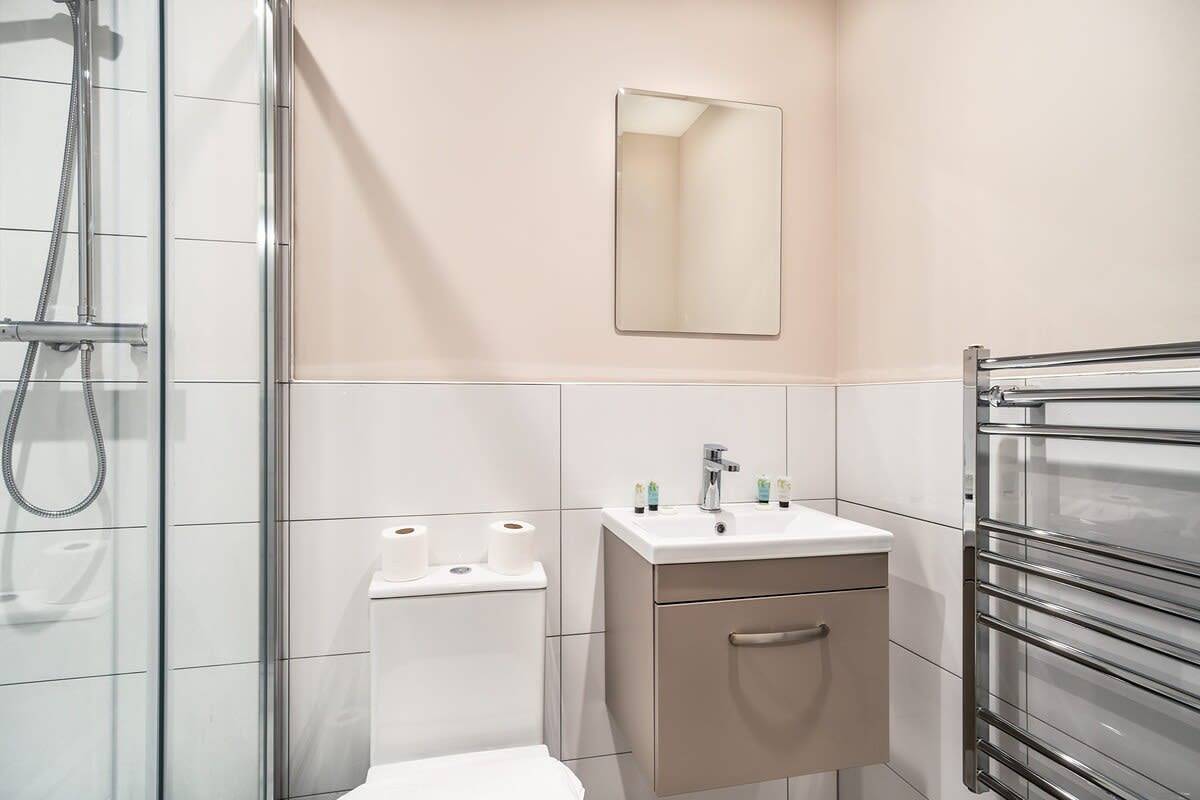 Appartement entier, Appartement de vacances pour 4 personnes avec balcon/terrasse in Manchester, Grand Manchester