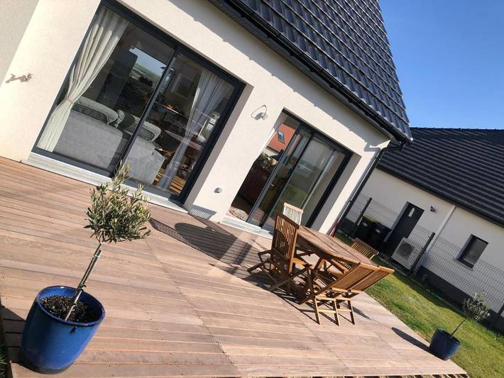 Villa pour 6 personnes, avec terrasse et jardin