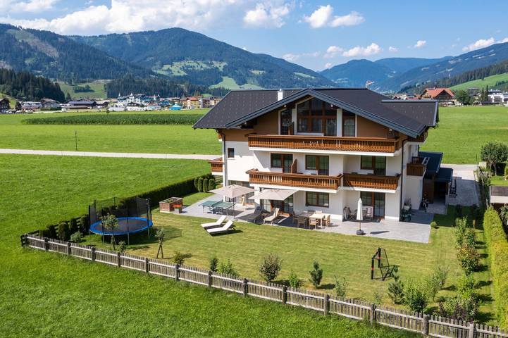 Apartament wakacyjny dla 5 osób, z Balkon i Ogród oraz Sauna w Flachau