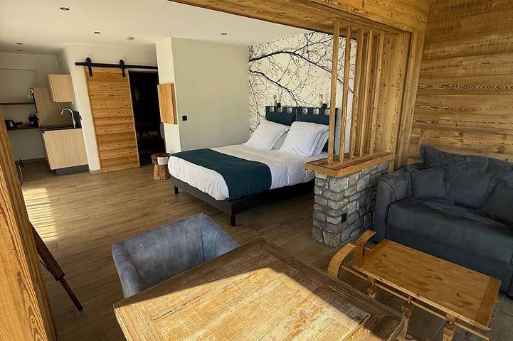 Le Jas Apartment Hotel: Right at the foot of the slopes in the Ancelle ski resort. in Ancelle, Parque Nacional de los Ecrins