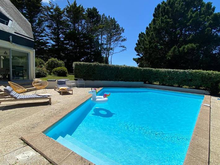 Location de vacances pour 8 personnes, avec piscine et jacuzzi ainsi que jardin et sauna à Saint-André-des-Eaux - 2