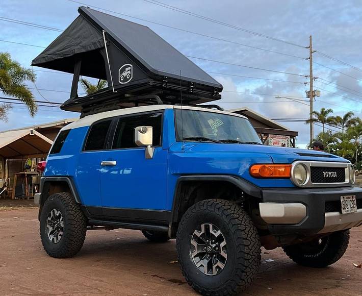 Camping para 5 personas, con vistas y jardín en Hawai