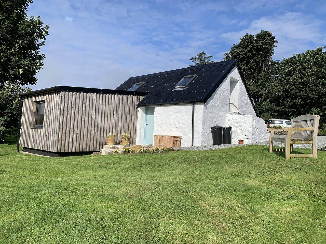 Cottage für 2 Personen mit Garten in Glendale, Highlands