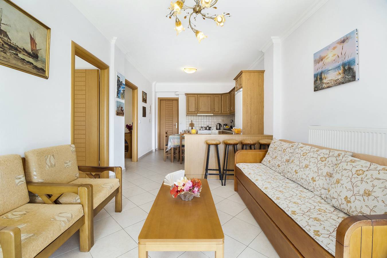Entire apartment, Apartment 'Panorama 1' with Sea View, Wi-Fi and Air Conditioning in Greece
