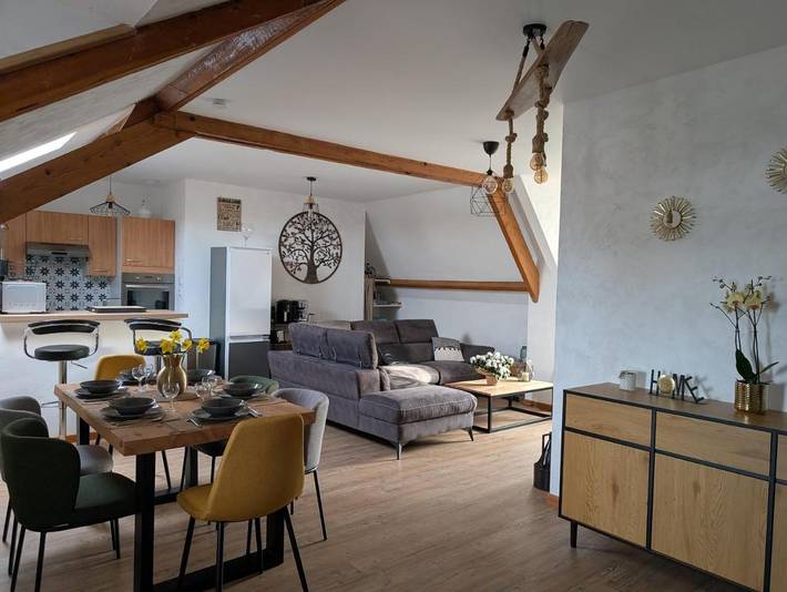 Location de vacances pour 6 personnes, avec Terrasse à Wirwignes