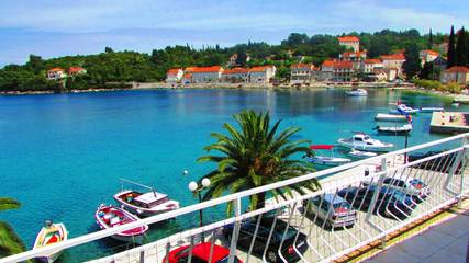 Gîte pour 2 personnes, avec jardin et terrasse en Dalmatie
