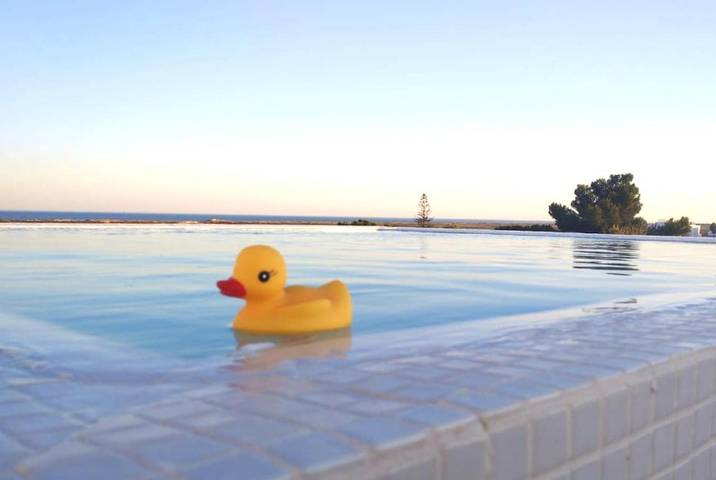 Villa para 6 pessoas, com Varanda e Jacuzzi e ainda Terraço and Vista em Fuseta