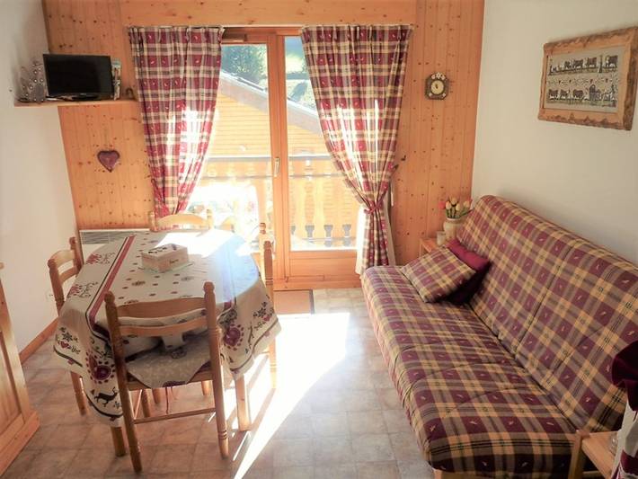 Gîte pour 6 personnes, avec Balcon à Le Biot