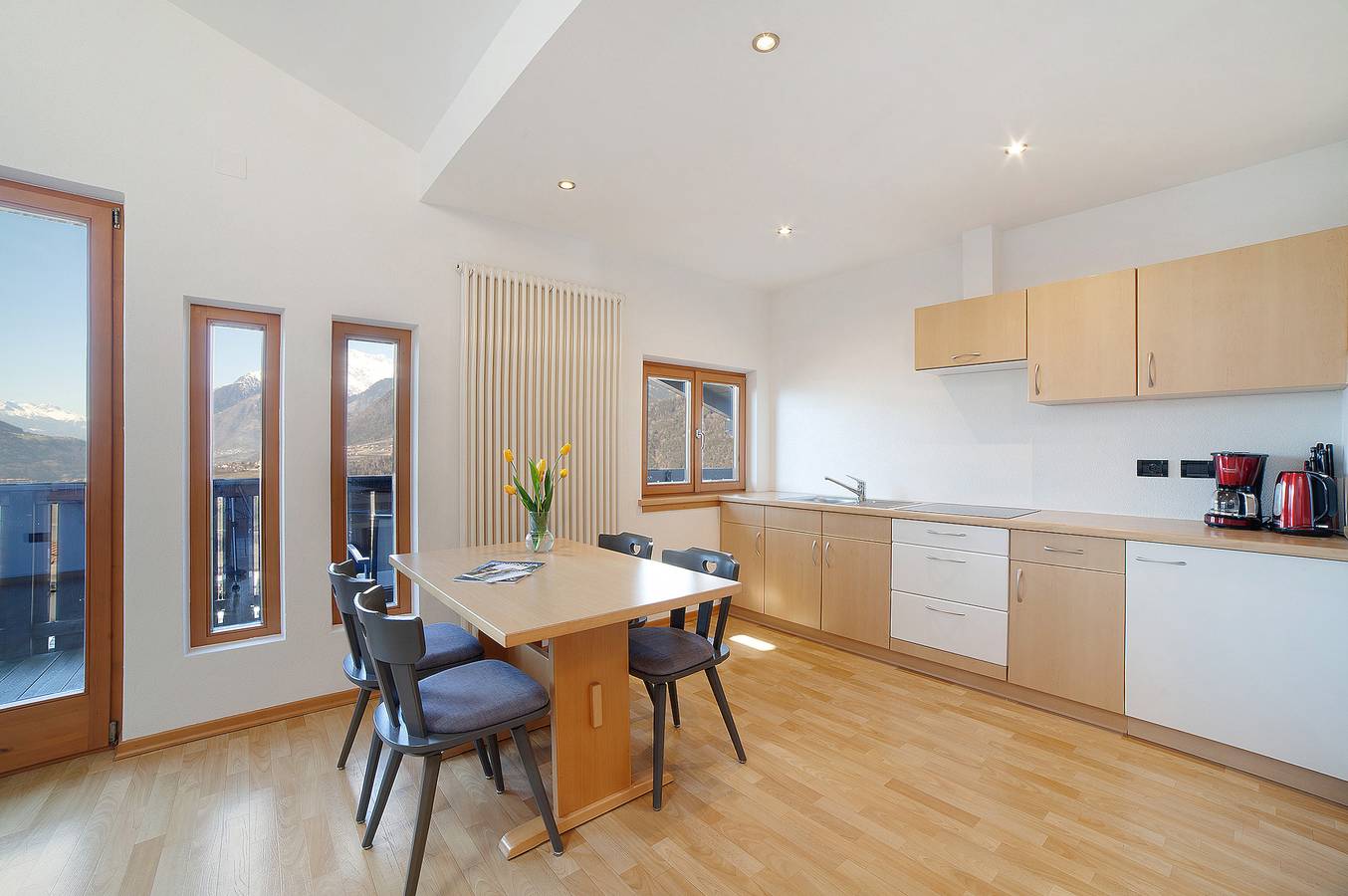 Ganze Wohnung, Ferienwohnung 'Preiss Typ B' mit Bergblick, Balkon und Wi-Fi in Schenna, Passeiertal