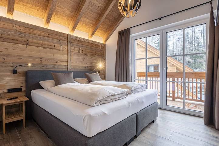 Ferienhaus für 8 Personen, mit Balkon und Sauna