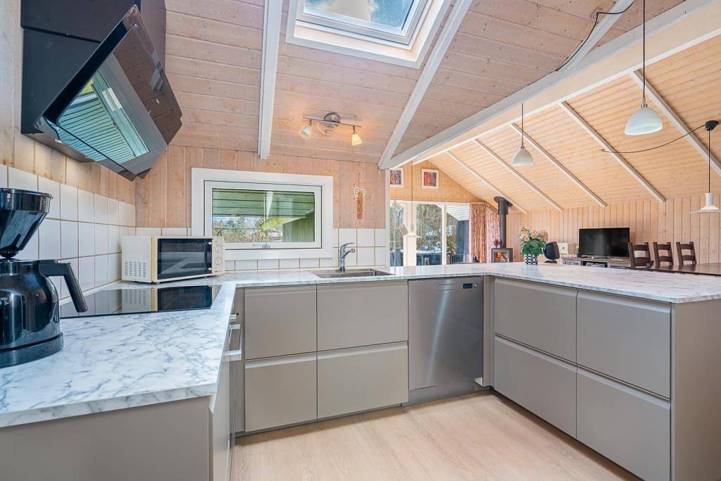 Familievenligt sommerhus med sauna, spa og indhegnet grund i Jegum Ferieland in Jegum, Région de Varde
