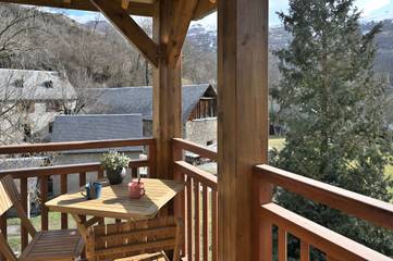 Gîte pour 6 personnes, avec balcon et vue sur le lac dans Lac de Génos-Loudenvielle