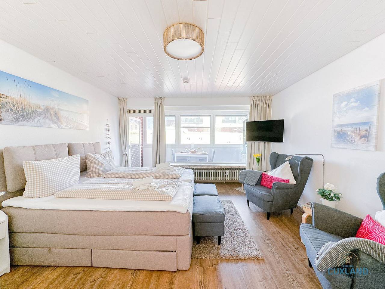 Ganze Wohnung, Haus Alte Liebe Wohnung 505 - Ausblick auf den Weltschifffahrtsweg in Hafen Cuxhaven, Cuxhaven