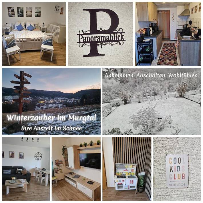 Appartement de vacances pour 4 personnes, avec vue et terrasse