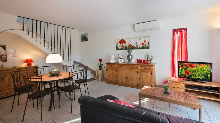 Ferienhaus für 6 Personen, mit Seeblick und Garten, kinderfreundlich in Vaucluse - 4