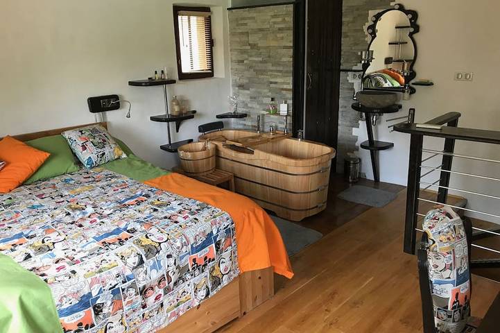 Location de vacances pour 10 personnes, avec jacuzzi et terrasse à Puyméras - 2