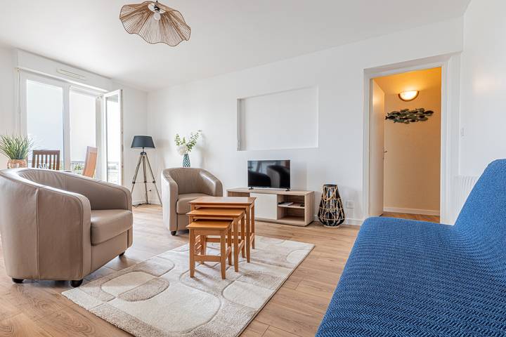 Appartement de vacances pour 3 personnes, avec Balcon