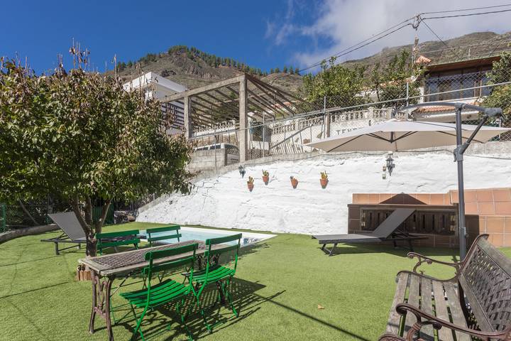 Casa rural para 6 personas, con jardín y terraza en Vega de San Mateo - 3
