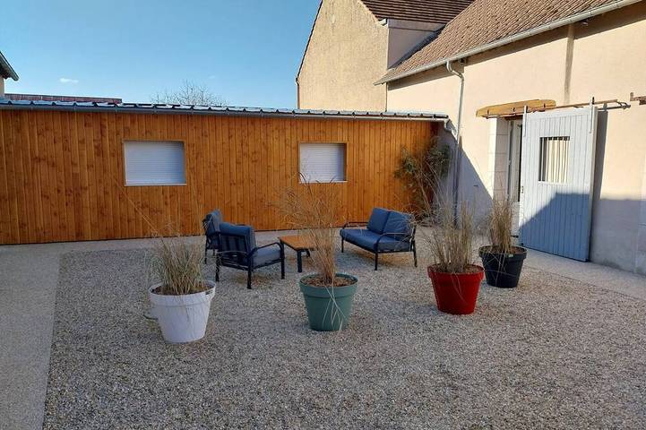 Maison de vacances pour 12 personnes, avec terrasse et jardin