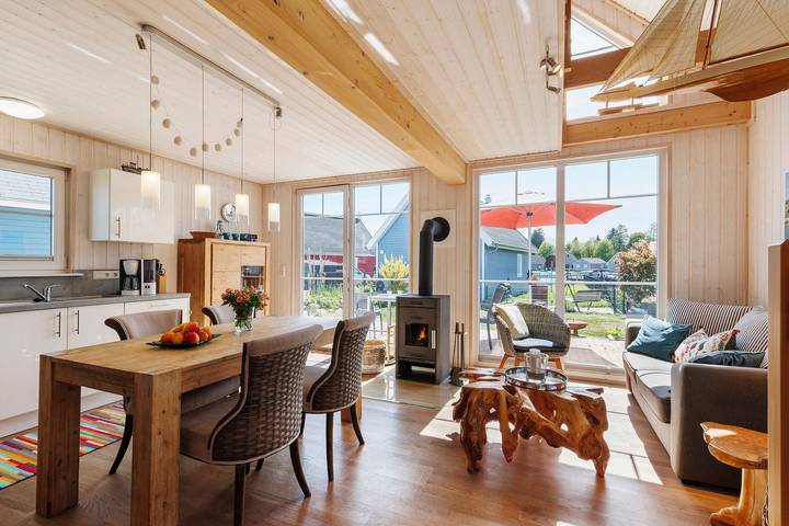 Ferienhaus für 4 Personen, mit Garten und Seeblick im Barnimer Land - 4
