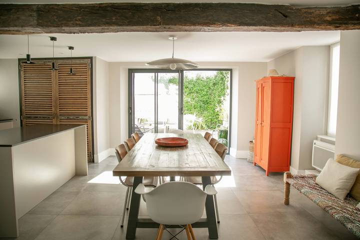 Maison de vacances pour 8 personnes, avec terrasse et jardin, animaux acceptés à Le Bois-Plage-en-Ré