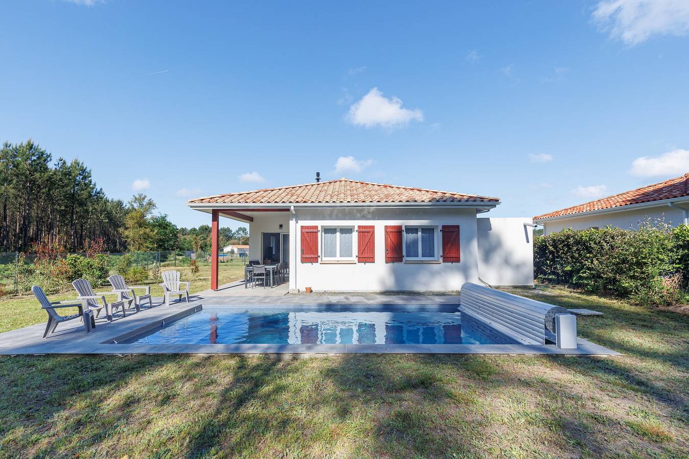 Villa des Bourdaines con piscina privada - Conciergerieland in Vielle-Saint-Girons, Côte d’Argent