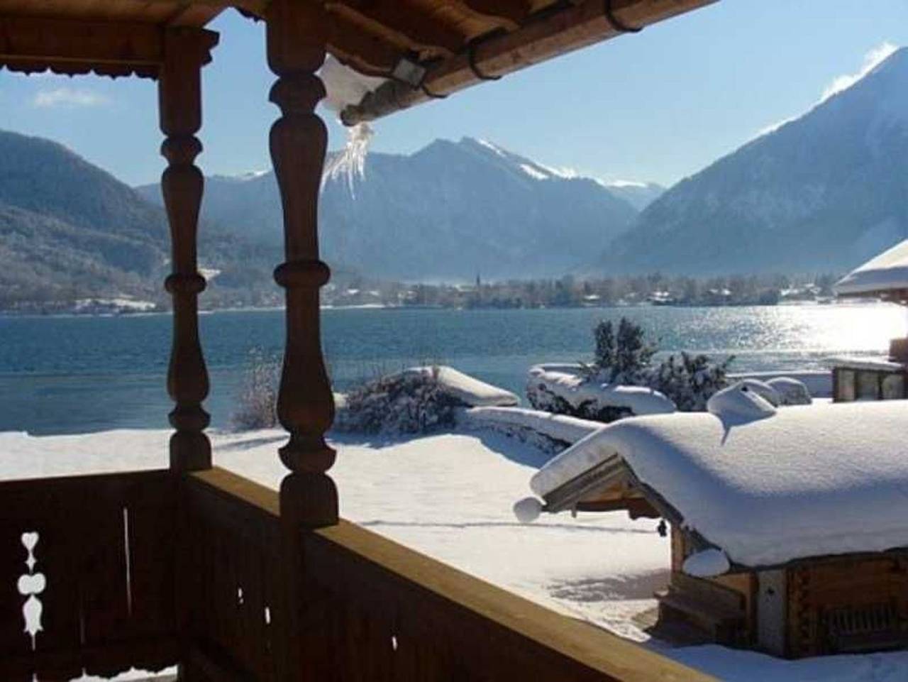 Ganze Ferienwohnung, Schlosserhof am See - Ferienwohnung 2 - Wallberg in Bad Wiessee, Bayerische Alpen