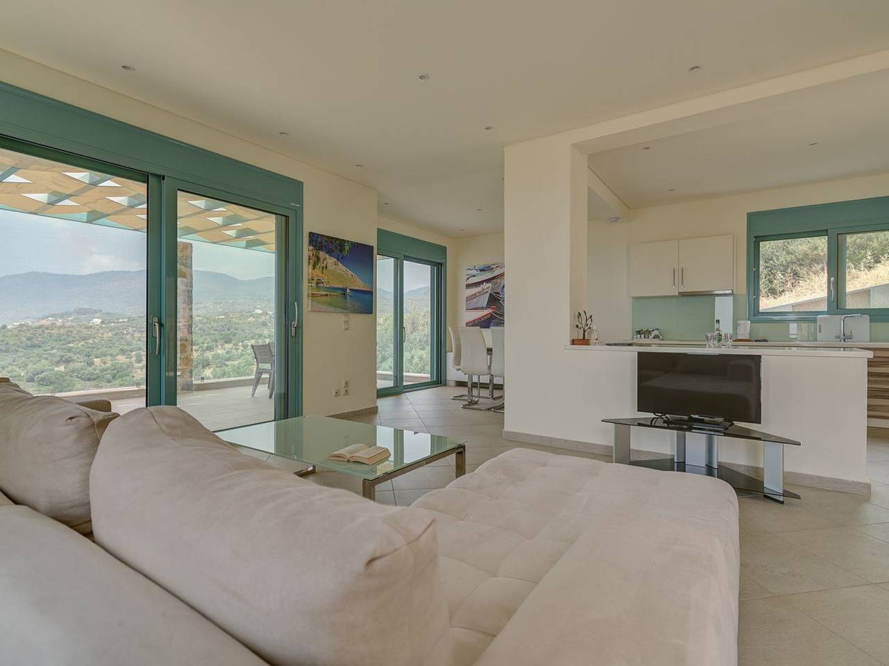 Villa für 6 Personen mit Garten in Lesbos