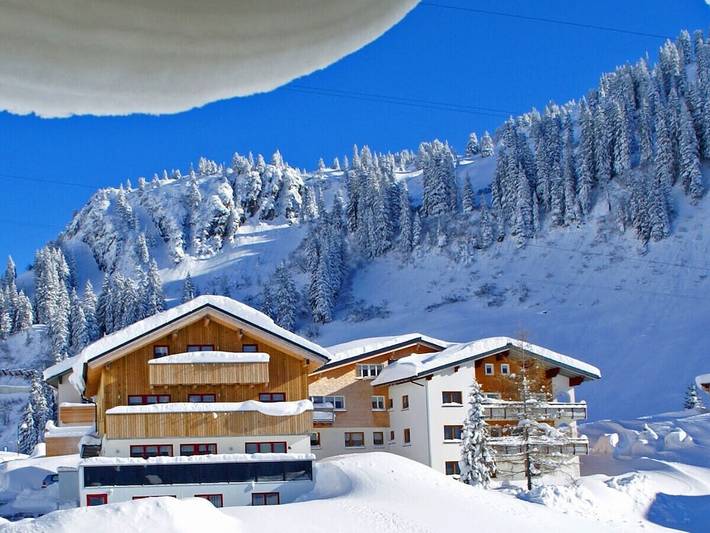 Ferienhaus für 7 Personen, mit Terrasse und Garten, mit Haustier im Bregenzerwald
