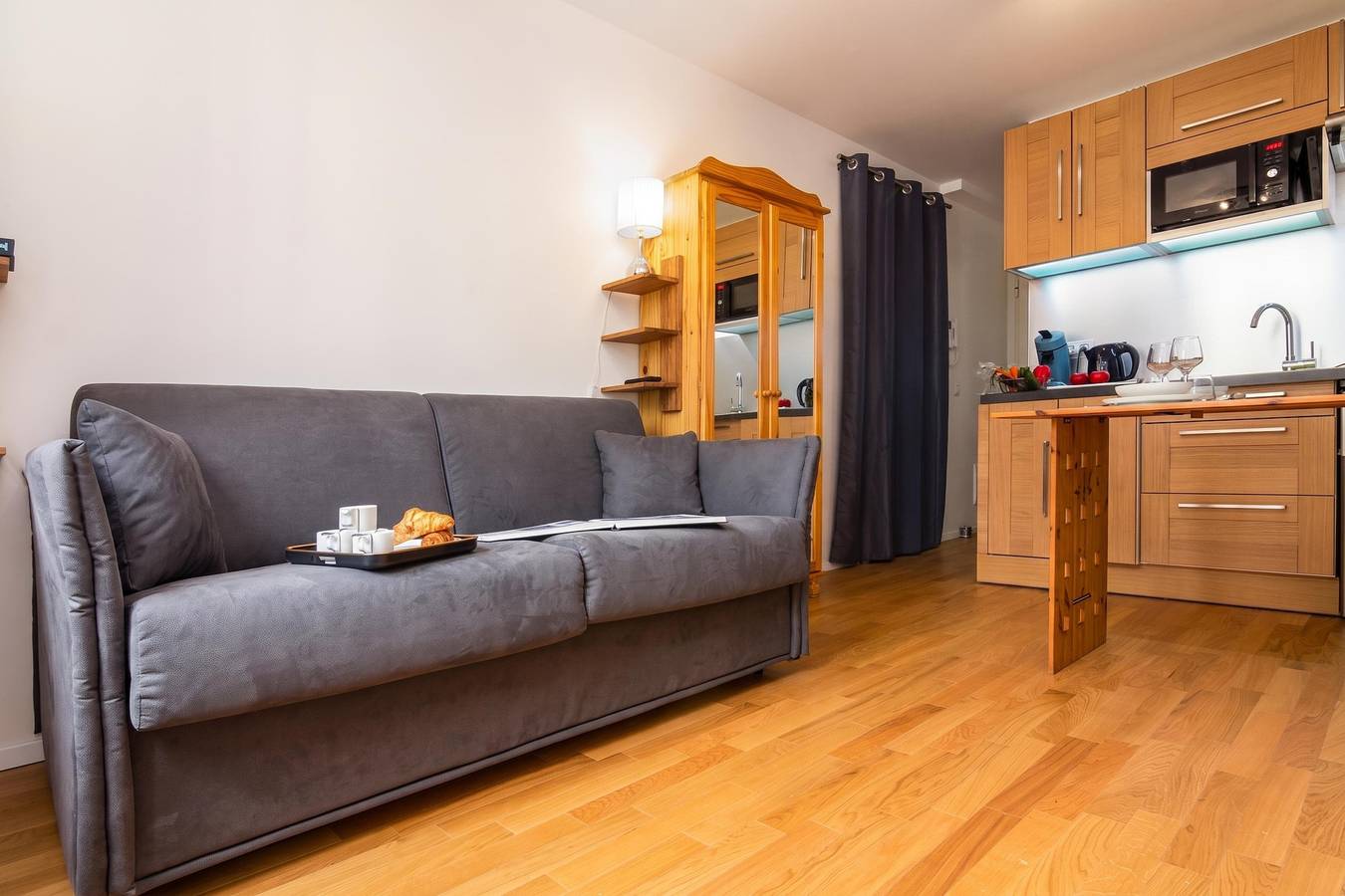 Appartement entier, Apt Paccard305 Central Chamonix Studio, near Brevent lift for 2 in Brevent-Flegere, Chamonix-Mont-Blanc