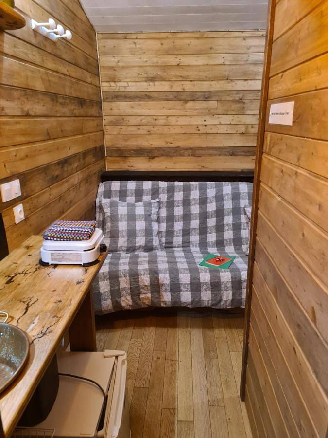 Camping pour 2 personnes, avec vue et jardin ainsi que sauna et terrasse dans le Vercors - 3