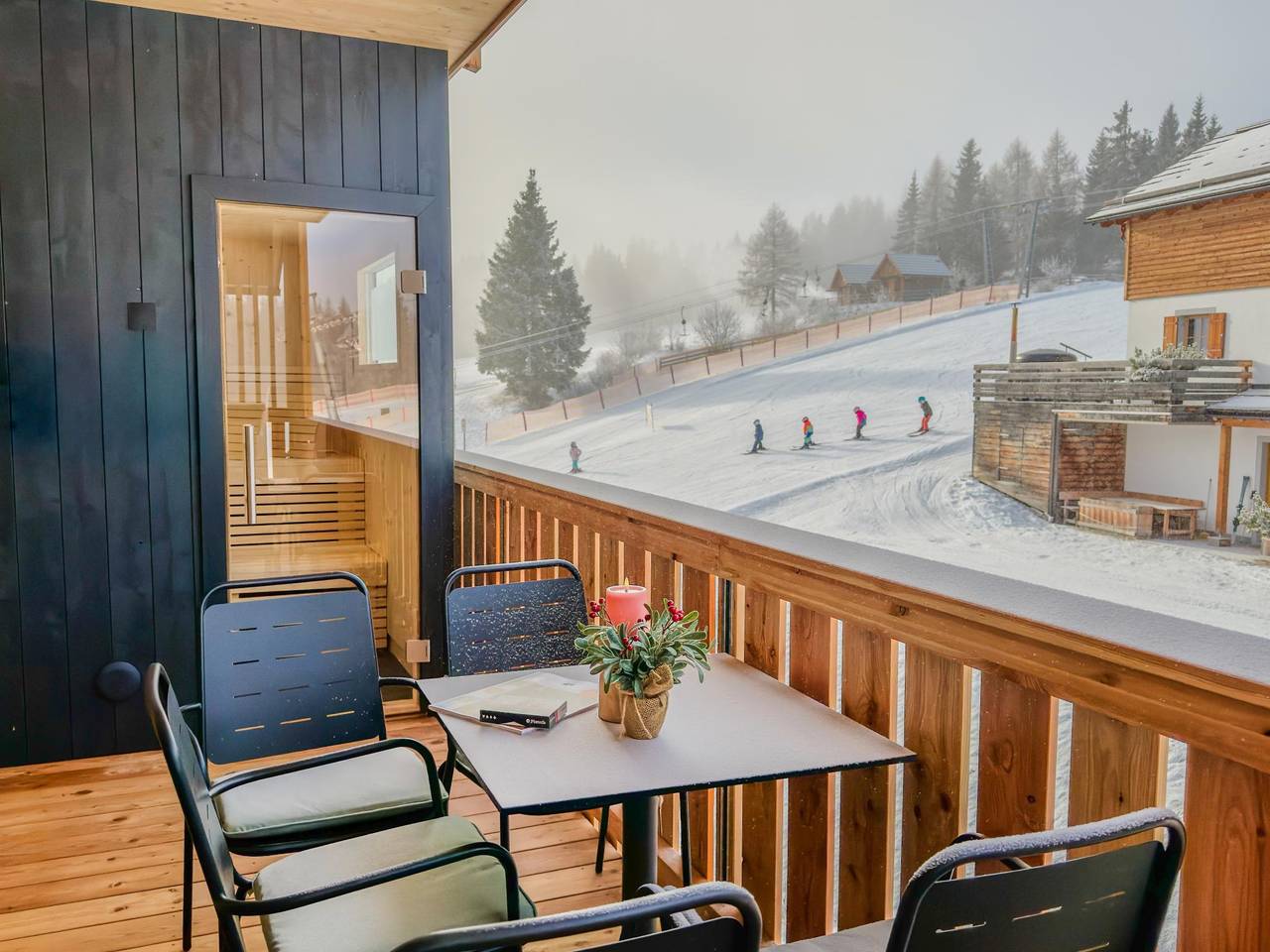 Ganze Wohnung, Luxuriöses Apartment mit Sauna an der Piste in Weißpriach, Bundesland Salzburg