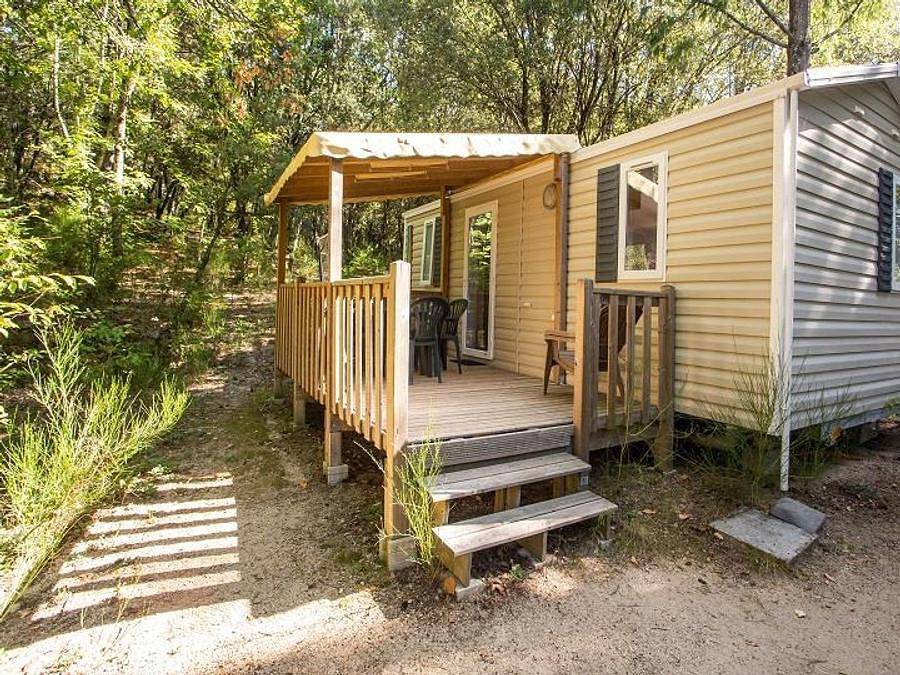 Camping Sites et Paysages - La Marette  - Mobilheim 4 personen - Privilege Rideau - Frene in Joannas, Parc naturel régional des Monts d'Ardèche