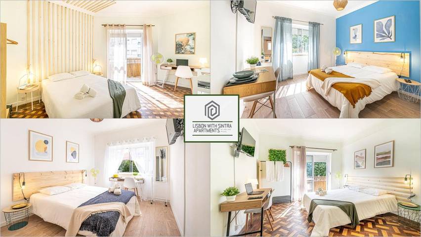 Maison d’hôte pour 2 personnes, avec balcon à Amadora - 2