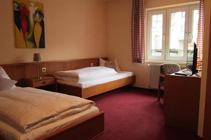 Landgasthaus Neupert - habitación doble con ducha / Wc in Leópolis, Landkreis Südwestpfalz