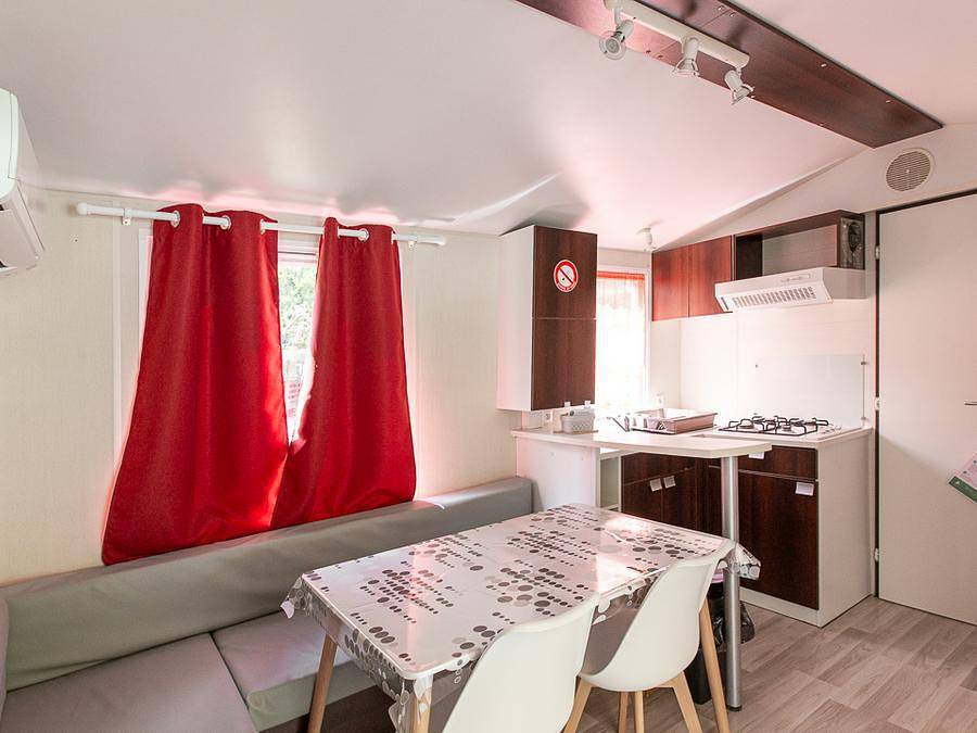 Camping les Templiers - Mobilhome 4 personas - Confort Plus 28m² / 2 habitaciones / aire acondicionado in Roquebillière, Nizza Region