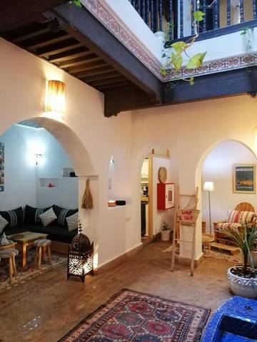 Location de vacances pour 12 personnes, avec terrasse à Essaouira