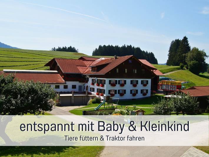 Bauernhof für 4 Personen, mit Garten, kinderfreundlich im Allgäu - 2