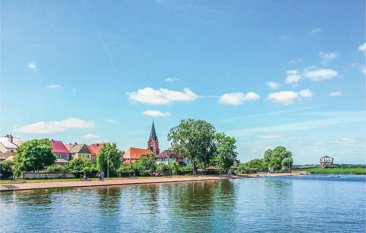 Ferienhaus für 6 Personen mit Terrasse in Nowe Warpno, Stettiner Haff