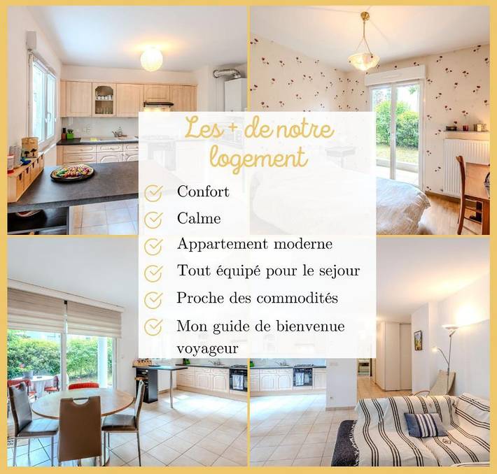 Gîte pour 4 personnes, avec terrasse et jardin à Annemasse - 4