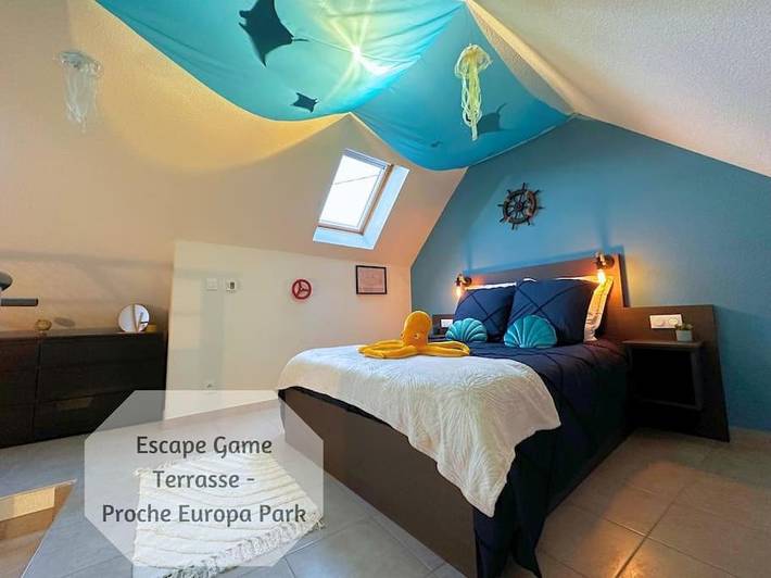 Gîte pour 4 personnes, avec Terrasse à Rhinau