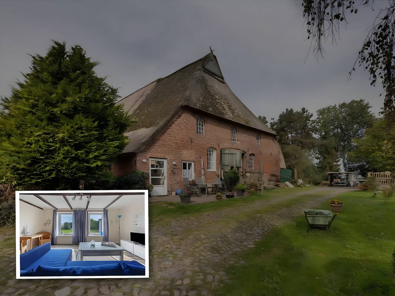 Zimmer 'Das Möwennest' mit Gemeinschaftsterrasse und Gemeinschaftsgarten in Barlt, Sankt Michaelisdonn und Umgebung