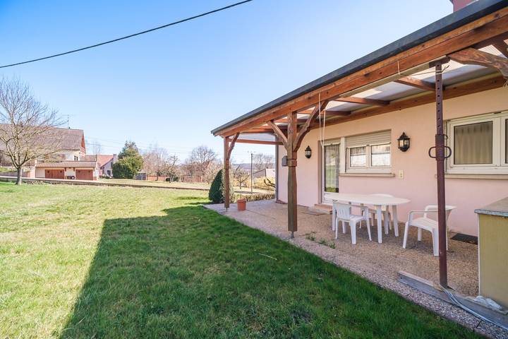 Maison de vacances pour 8 personnes, avec Balcon ainsi que Terrasse et Jardin dans le Haut-Rhin